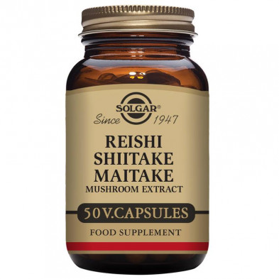 Reishi,Shiitake Y Maitake 50cap Vegetales Reishi,Shiitake Y Maitake 50cap Vegetales