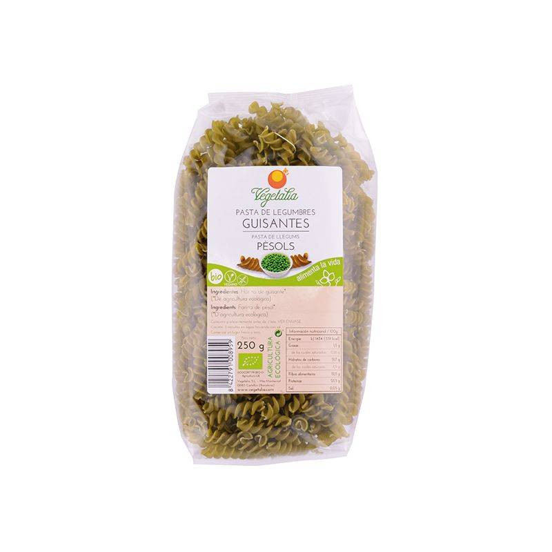 Espirales De Guisantes Sin Gluten Bio 250g