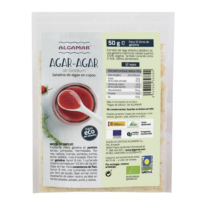 Agar Agar Copos Bio 50g