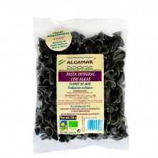 Pasta Integral Con Algas Flores Mar Bio 250g