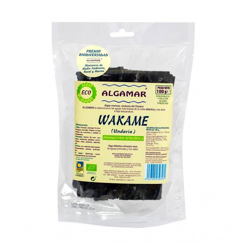 Alga Wakame Bio 100g