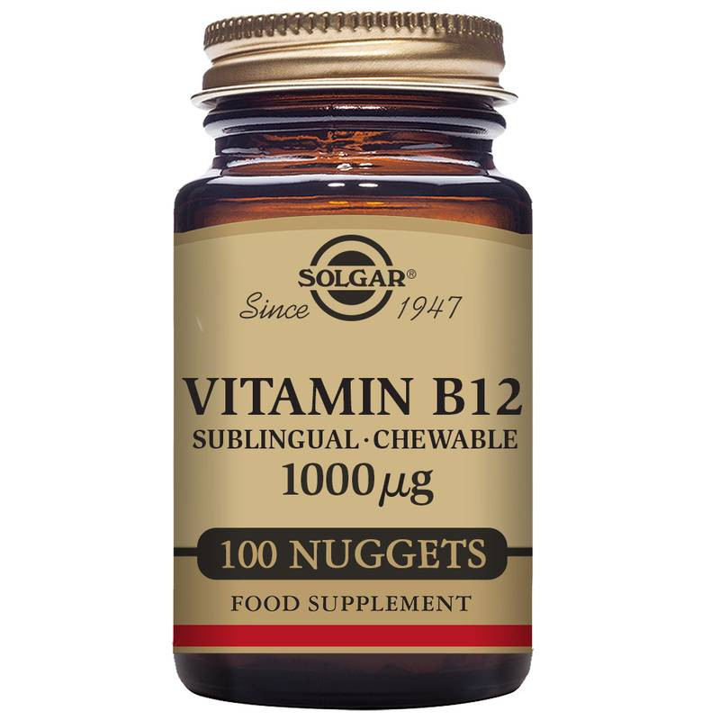 Vitamina B12 1000mg 100comp Masticables