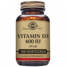 Vitamina D3 400ui 100cap Blandas