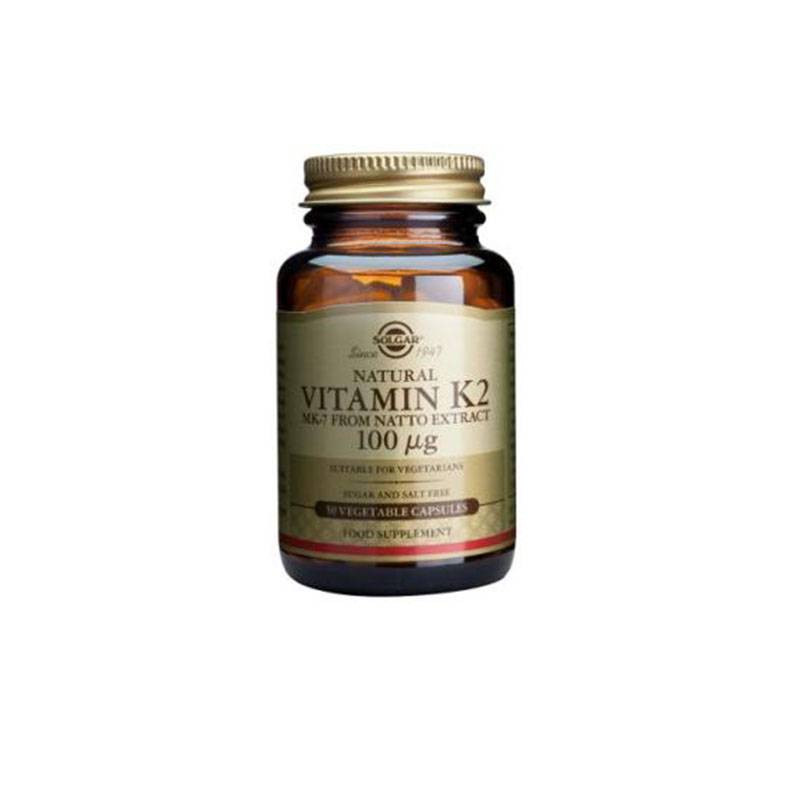 Vitamina K2 100mg 50cap Vegetales