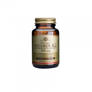 Vitamina K2 100mg 50cap Vegetales Vitamina K2 100mg 50cap Vegetales