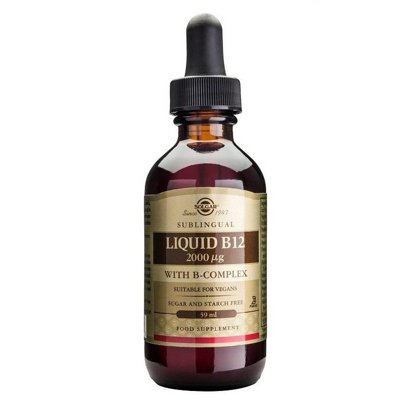 Vitamina B12 Liquida+B Complex 2000ug 59ml