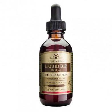 Vitamina B12 Liquida+B Complex 2000ug 59ml Vitamina B12 Liquida+B Complex 2000ug 59ml