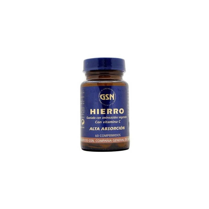 Hierro Quelado 130mg 60comp