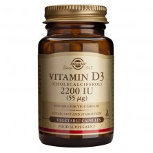 Vitamina D3 2.200ui 100cap Vegetales