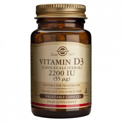 Vitamina D3 2.200ui 100cap Vegetales Vitamina D3 2.200ui 100cap Vegetales