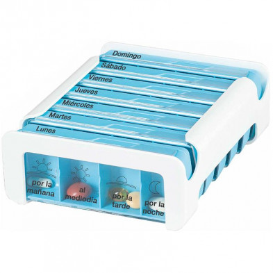 Pastillero Semanal Extraible Azul 6ud Pastillero Semanal Extraible Azul 6ud