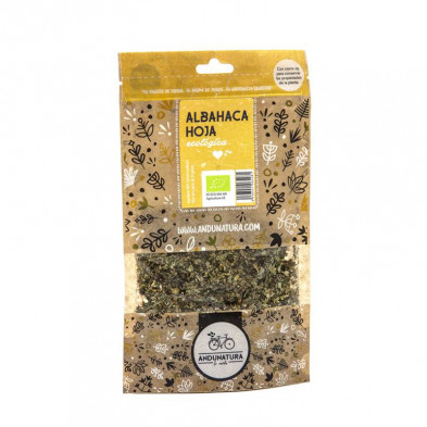 Albahaca Hoja Bolsa Kraft Eco 20 Gr - Andunatura Albahaca Hoja Bolsa Kraft Eco 20 Gr - Andunatura