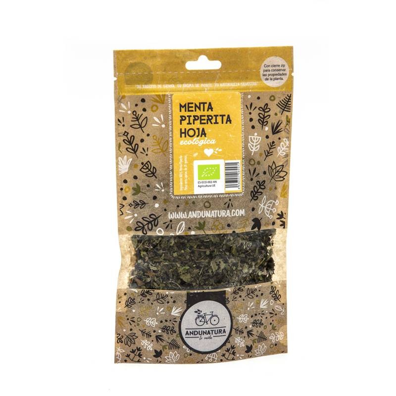 Menta Piperita Hoja Bolsa Eco 25 Gr - Andunatura