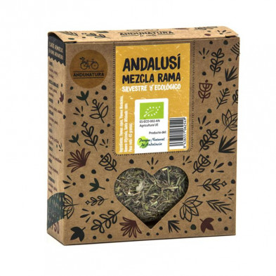 Mezcla Andalusí Silvestre Caja Kraft Eco 40 Gr - Andunatura Mezcla Andalusí Silvestre Caja Kraft Eco 40 Gr - Andunatura