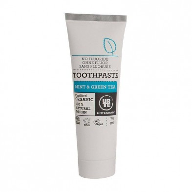 Dentifrico Menta Verde 75ml - Urtekram Dentifrico Menta Verde 75ml - Urtekram