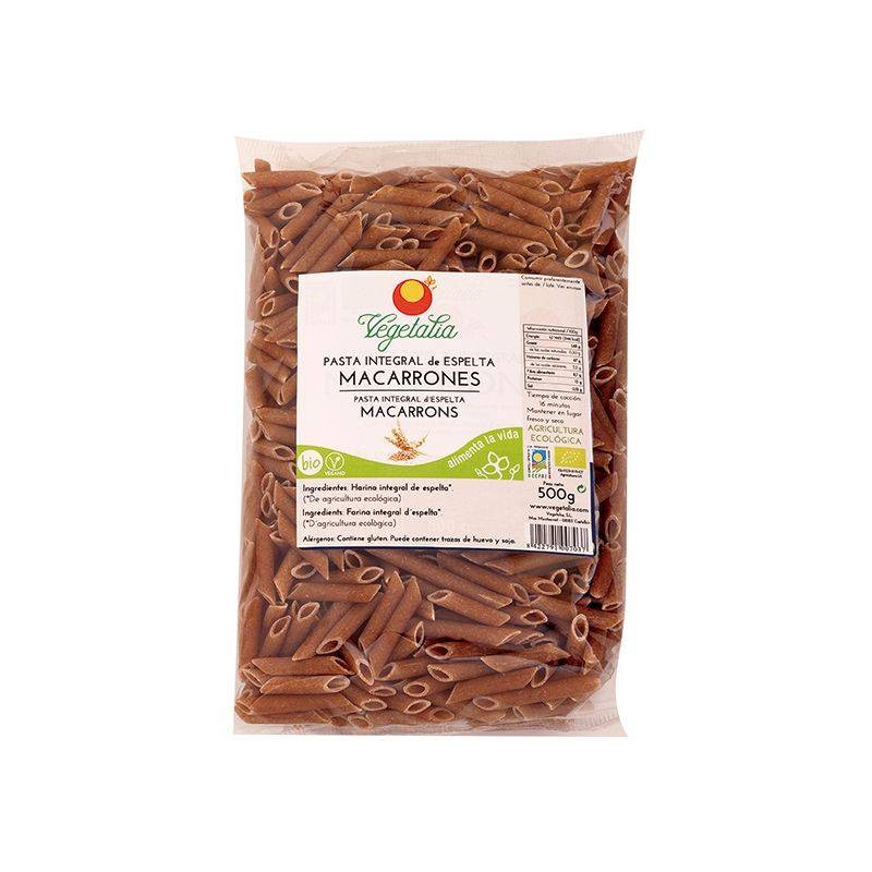 Macarrones Integrales Bio 500g