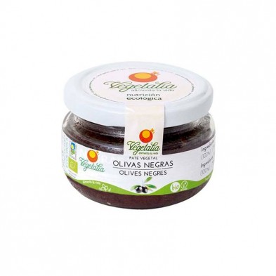 Pate De Olivas Negras Pequeño Bio 100g Pate De Olivas Negras Pequeño Bio 100g