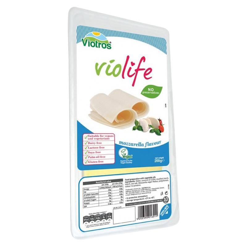 Lonchas Veganas Sabor Mozzarella 200g