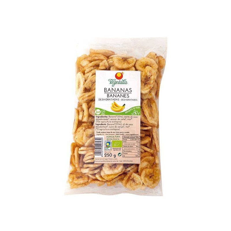 Banana Chips Deshidratada Bio 250g