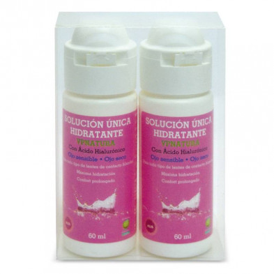 Solucion Hidratante Lentillas Viaje Pack 2 X 60ml Solucion Hidratante Lentillas Viaje Pack 2 X 60ml