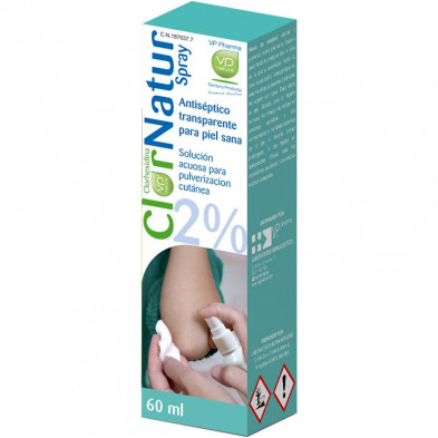 Clornatur Clorhexidina 2% Solucion Acuosa Spray 60ml Clornatur Clorhexidina 2% Solucion Acuosa Spray 60ml