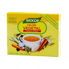 Caldo Verduras Cubitos 6x11g - Biocop