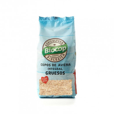 Copos Avena Integral Gruesos Bio 500g - Biocop Copos Avena Integral Gruesos Bio 500g - Biocop