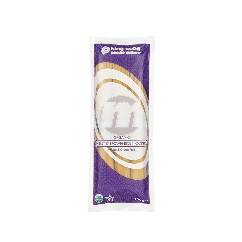 Pasta De Mijo Y Arroz Integral Sin Gluten Bio 250g